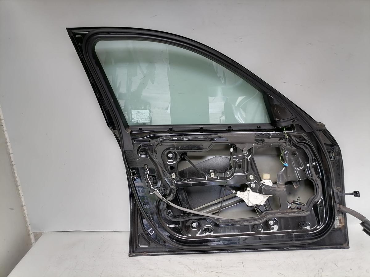 BMW 3er E90 E91 original T&uuml;r vorn links Black Sapphire Rohbau Bj.2006